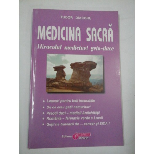 MEDICINA SACRA - TUDOR DIACONU MEDICINA SACRA - TUDOR DIACONU